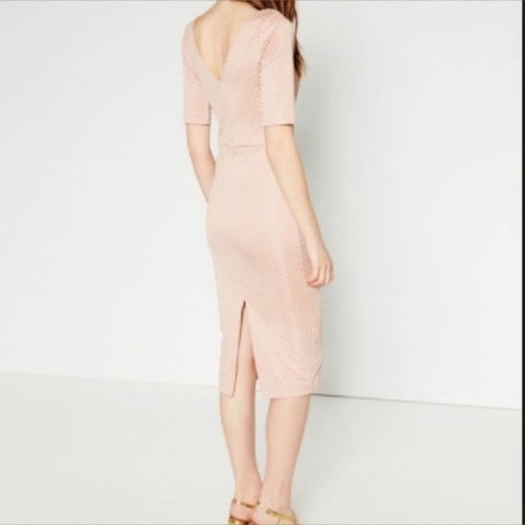 NWT BLACK Zara midi dress - Picture 2 of 4